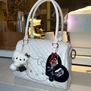 Túi Tote HelloKitty thời trang cổ điển Túi đeo vai cô gái ngọt ngào dễ thương