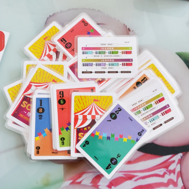 Boardgame Scout Cardgame dạng bài Tiến lên ladder-climbing Tigar
