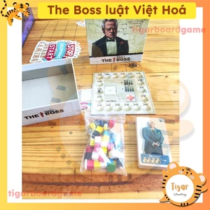 Boardgame The Boss Ông Trùm có kèm mở rộng 5-6 người Tigar 5889