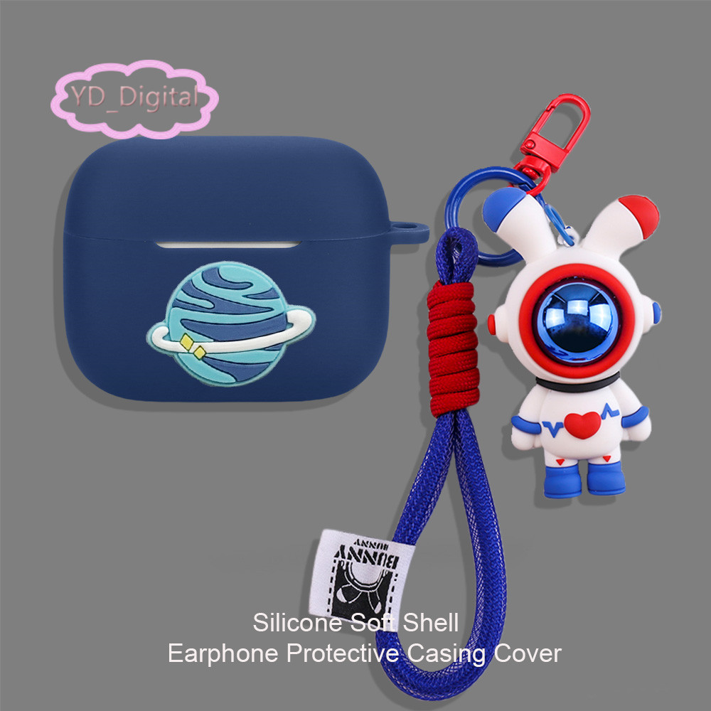Dành Cho Oppo Enco Buds 3 pro / Air4i Vỏ Tai Nghe Silicon Astronuat Vỏ Bảo Vệ Tai Nghe Hoạt Hình Tai Nghe Mềm Chống Thấm Nước Vỏ Tai Nghe