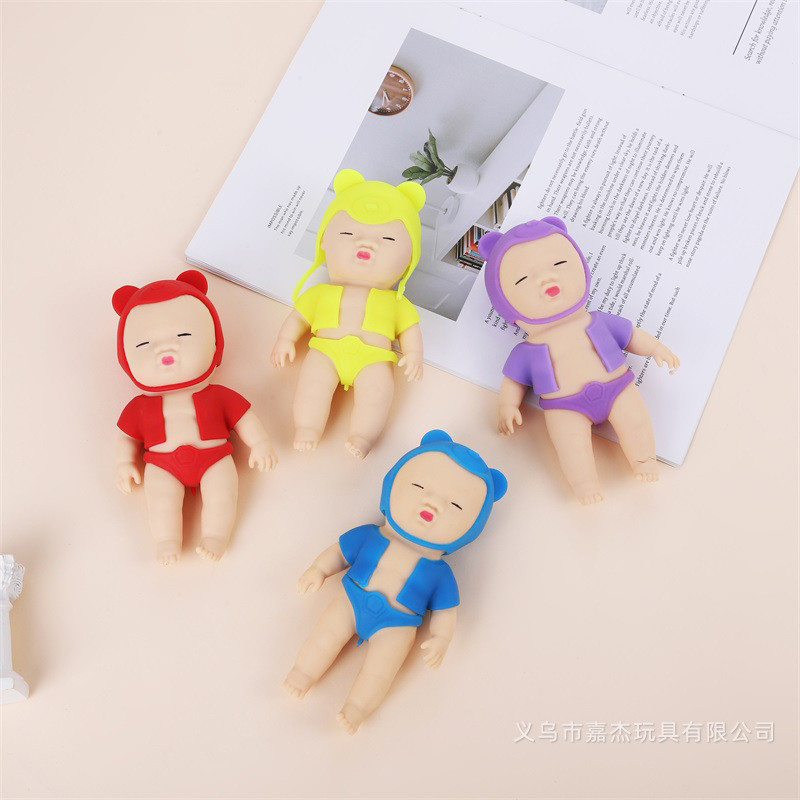 SY Da Đen Dễ Thương Cho Bé Squishy Đồ Chơi Mềm Mại Chậm Phục Hồi Căng Thẳng Giảm Fidget Đồ Chơi Quà Tặng Cho Trẻ Em