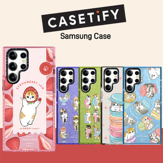 GLITTER Bánh mì Cat Sandwich Ốp lưng Phone Case For Samsung Galaxy S26 25Ultra S25Plus S25 S24 S23 S22Ultra S24 23Plus Vỏ mềm bảo vệ chống sốc