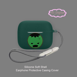 Dành Cho Oppo enco Buds 3 pro / air 4i Tai Nghe Silicon Chống Thấm Nước Chống Sốc Vỏ Mềm Marvel Bảo Vệ Tai Nghe Da Có Nhẫn