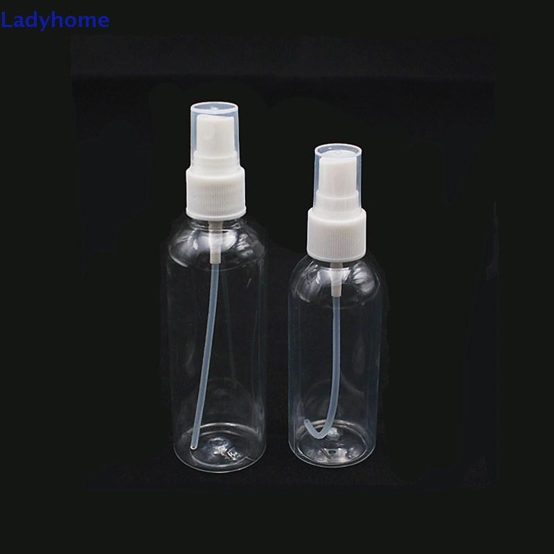 Lady 1x Chai rỗng trong suốt Hộp nhựa có thể nạp lại Hộp đựng rỗng VN