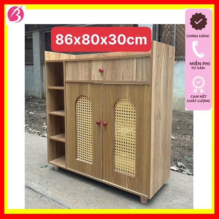 [SỊN] Tủ đựng giày gỗ nhiều ngăn ANHKHOA, kệ để giầy dép thông minh, gỗ mdf thiết kế hiện đại