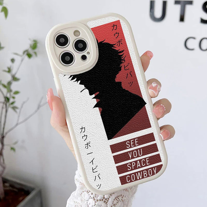 Ốp Lưng Da Cừu TP-1 Cowboy Bebop Cho iPhone 17,15 14 13 11 12 Pro Max Mini 8 7 Plus SE 2020 X XR XS MAX Túi Mềm 0728