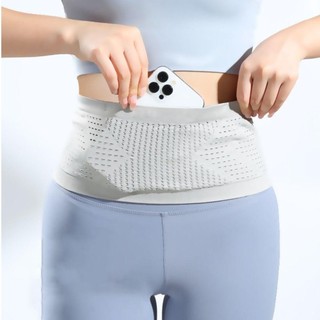 Túi đeo thắt lưng chạy bộ ZENIHCO, Hộp đựng điện thoại di động Hộp đựng tiền, Túi thể thao Nylon đa chức năng vô hình Unisex cho ngoài trời
