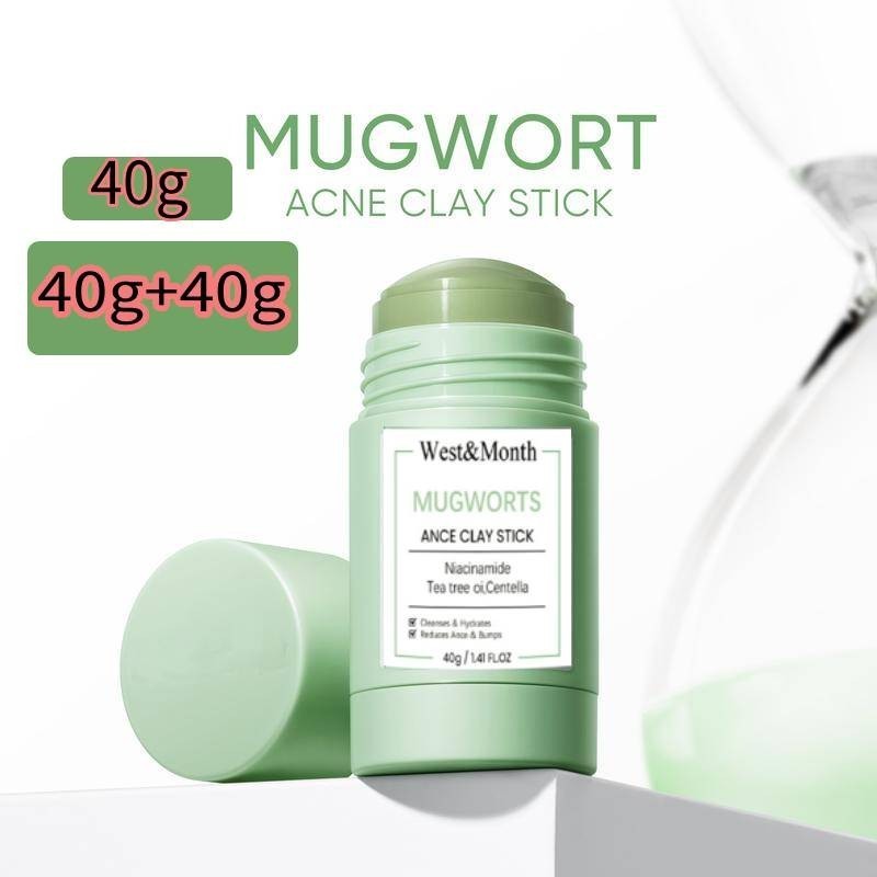 Ảnh EELHOE 2 cái/1 cái Mặt nạ đất sét xanh Thanh Salicylic Acid Chống lỗ chân lông & Mặt nạ làm sạch mụn 1