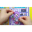 Đồ chơi giấy ngồi nhà búp bê bằng giấy Purple vs Orange In Quiet Book thủ công DIY cho bé gái cô tiên xanh