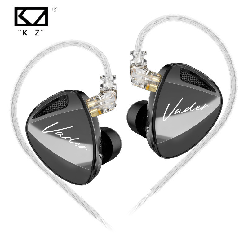 Kz Vader 6 tai nghe HiFi màn hình khử ồn, độ phân giải cao, driver cân bằng động