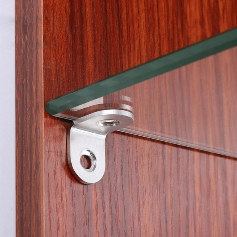 [Đặc sắc] Nẹp vít bằng thép không gỉ - Giá đỡ cố định chân ghế - Phụ kiện buộc đồ nội thất - Mã góc khớp cửa - Giá đỡ bảng phân vùng