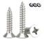 Vít inox 304 Đầu bằng ren thưa tùy chọn kích thước chiều dài M4/M5/M5.5/M6/M8【XZM-1B】