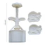 Cc Turtle Shape Khuôn nướng bánh tiện lợi Công cụ ép món tráng miệng Thích hợp để nướng bánh