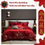 Bộ Chăn Ga Gối Lụa Alanine Chất Liệu Mềm Mại Nhập Khẩu - MemMinbedding Luxury