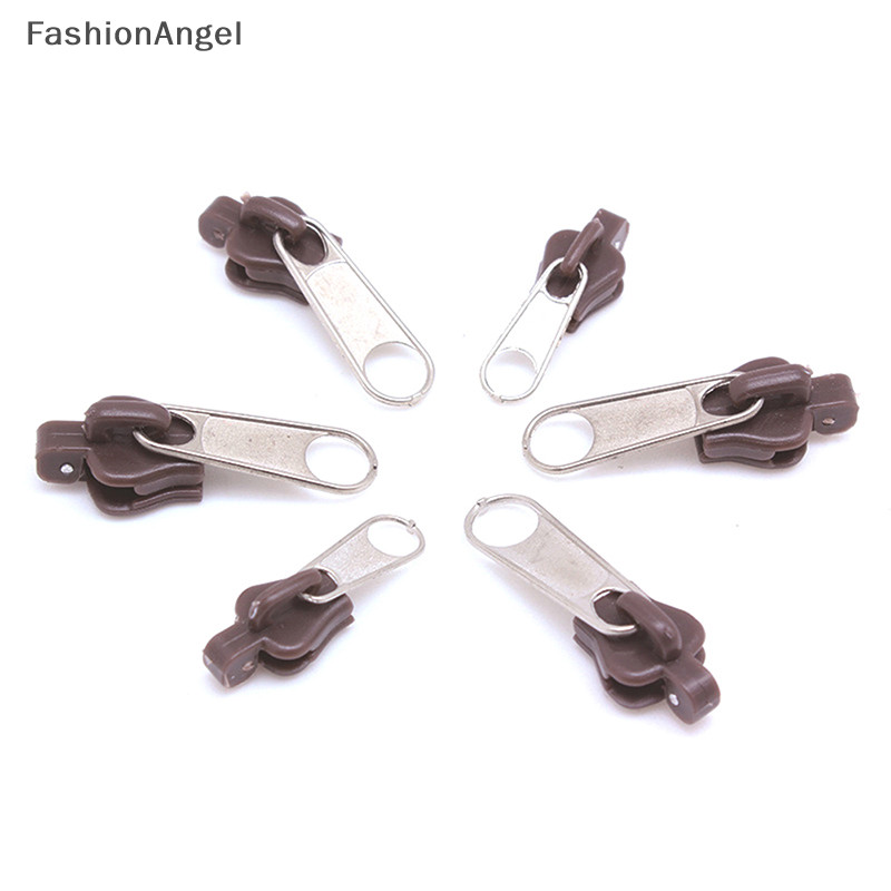 FashionAngel 6 Chiếc Dây Kéo Đa Năng Sửa Chữa Dây Kéo Bộ Dụng Cụ Sửa Chữa Thay Thế Zip Thanh Trượt Cho DIY May TH