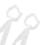 XGB 2 Chiếc Băng Đô Quấn Tóc Ren Thanh Lịch Có Ruy Băng Thời Trang Tóc Scrunchie Dây Trang Trí