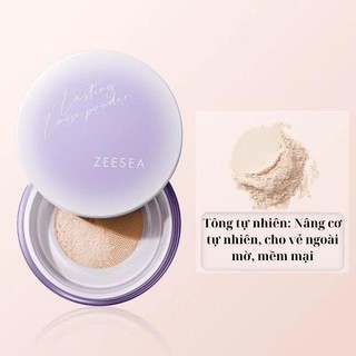 [ CHÍNH HÃNG ZEE SEA ] Phấn Phủ Bột Vỏ Tím Zee Sea Light And Soft Loose Powder 6G