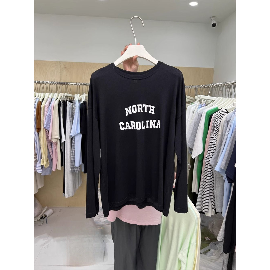 Kem Chống Nắng Milyfashion Dài Tay T Nhẹ Thoáng Khí Rời Không Chọn Cơ Thể In Chữ Cổ Tròn Ice Silk