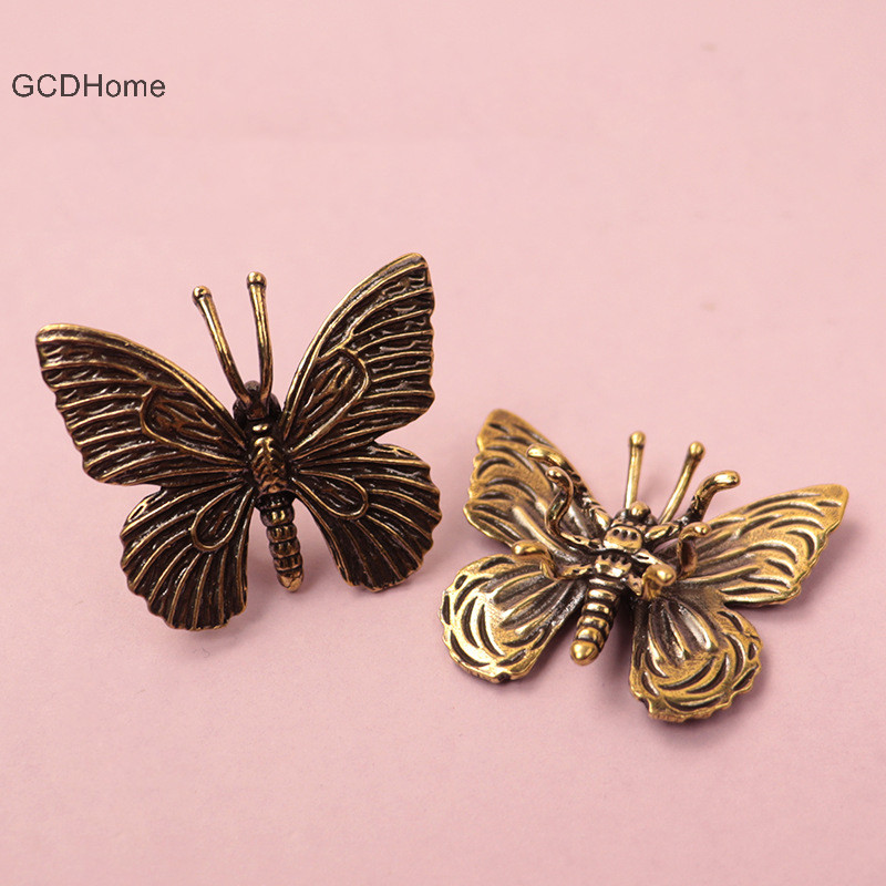 Gcdhome Đồng Nguyên Chất Tượng Thu Nhỏ Để Bàn Trang Trí Cổ Đồng Côn Trùng Tượng Trang Trí Nhà Cửa Thủ Công HOT Phụ Kiện