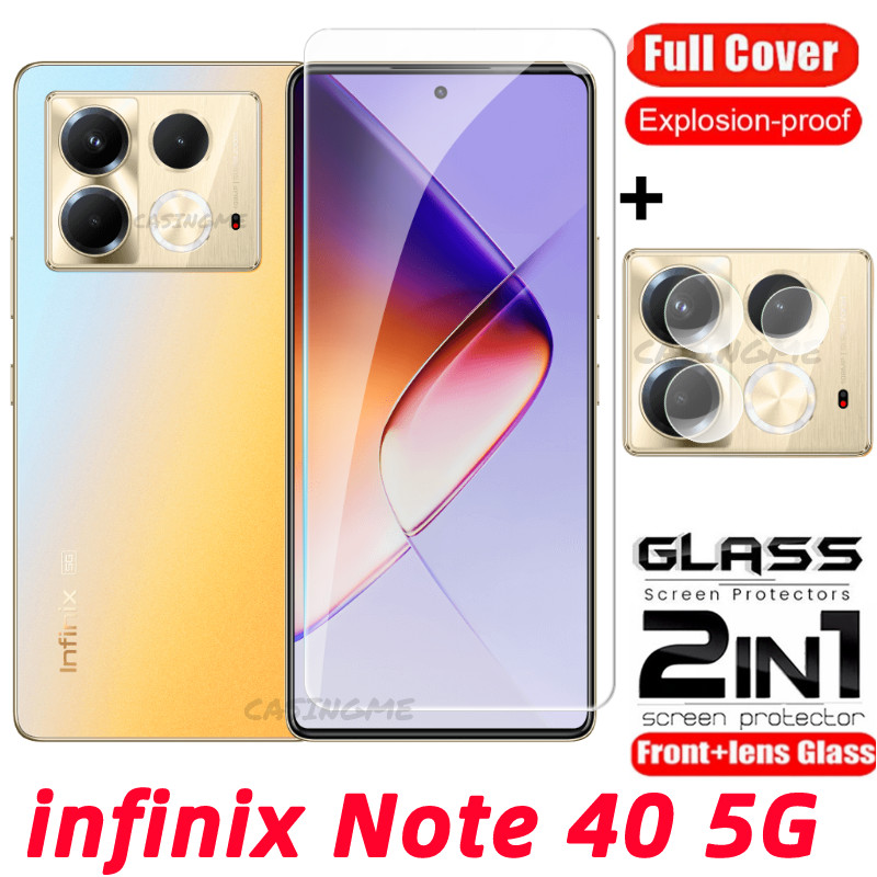 Infinix Note 40 5G Full Cover Kính Cường Lực Bảo Vệ Màn Hình Cho infinix Note 40 infinixNote40 40Note infinix 4G 5G Phim Trước Kính Bảo Vệ Mặt Sau Camera Bảo Vệ Màn Hình Ống Kính