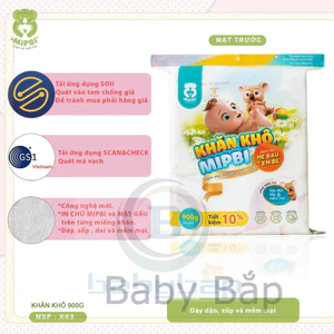 Khăn Khô đa Năng Mipbi Dành Cho Mẹ Bầu Và Bé