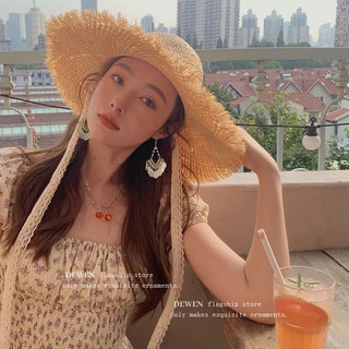 Bông tai tua rua phong cách dân tộc Bohemian Bông tai nữ thời trang sang trọng phù hợp