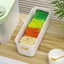 Thùng sắp xếp nhà bếp CHEESELY, Hộp lưu trữ máy tính để bàn không nắp có thể xếp chồng lên nhau, Ngăn kéo lưu trữ dung tích lớn bền bỉ