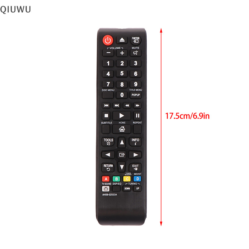 QIUWU AH59-02533A Thay thế điều khiển từ xa cho TV thông minh LCD Blu-ray Hệ thống rạp hát tại nhà Điều khiển từ xa.