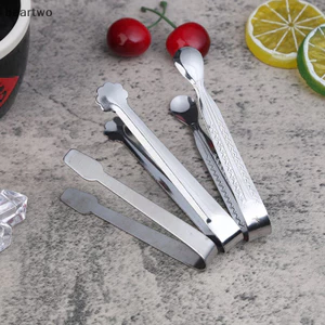 < Beartwo > 1 Kẹp Đá Mini Kẹp Đường Thép Không Gỉ Dụng Cụ Nhà Bếp Đẹp