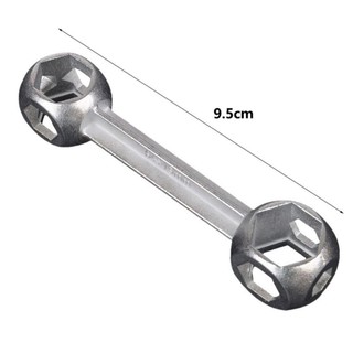 Cờ lê xương lục giác RISEDOT, Cờ lê xe đạp đa năng hợp kim kẽm, Dụng cụ cầm tay bền bỉ Công cụ sửa chữa xe đạp Cờ lê ổ cắm 6-15MM