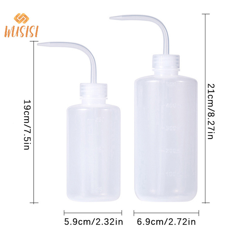 [Wusisi] Bình Bóp Nhựa 250 / 500 / 1000ml Dụng Cụ Làm Vườn Tưới Nhà Bếp MỚI