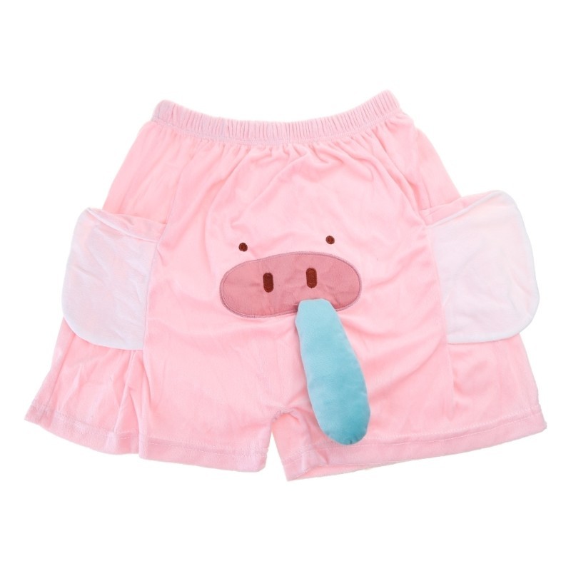 Mis Nam Heo Con Quần Short Động Vật Ngộ nghĩnh Bộ Đồ Ngủ Quần Short Nữ Dễ Thương Lợn Quần Short Cho Gia Đình