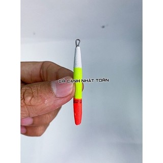 Phao mút 3 màu không lưỡi câu cá mini (5cm)