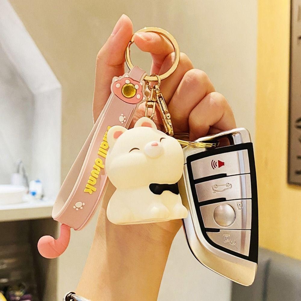 Móc khoá cặp đôi nam châm hít đáng yêu móc chìa khoá cặp đôi sáng tạo quà tặng phụ kiện túi xách balo -Minkey