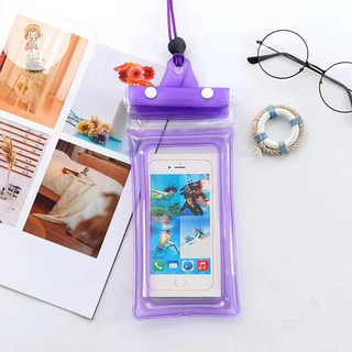 Twe Bơm Hơi Floag Màn Hình Cảm Ứng Điện Thoại Di Động Túi Chống Thấm Nước Ba Lớp Kín Móc Và Vòng Túi Khí Ba Lạnh Túi Điện Thoại Di Động Chống Thấm Nước VN