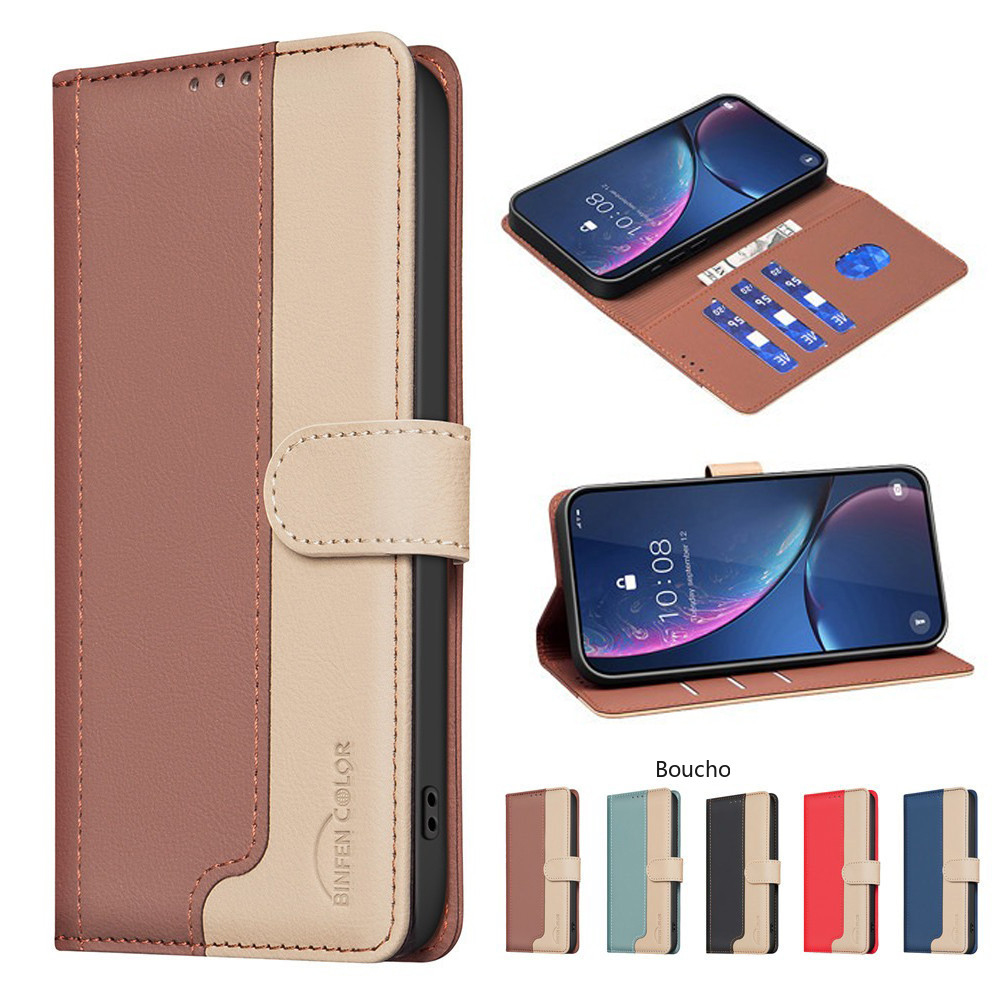 Dành Cho Samsung Galaxy A56 A36 A26 A16 A06 A55 A35 A25 A15 A05 A05s A54 A34 A24 A14 A13 A23 A03s A02s A52 A12 A52s Nối Ví Da PU Vỏ Điện Thoại Khe Cắm Thẻ Lật