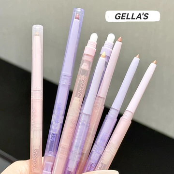 GELLA'S Bút kẻ viền môi hai đầu bút đánh môi màu nude bút kẻ viền môi mờ