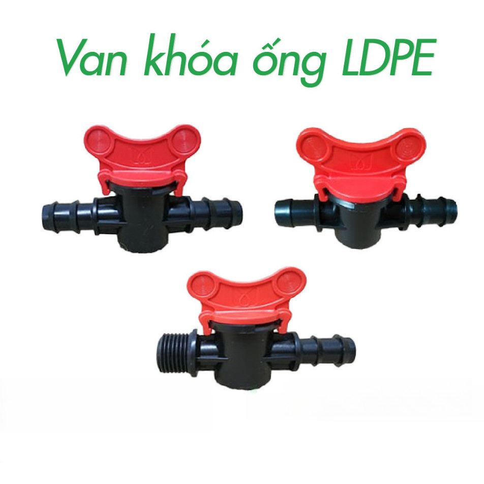 Các loại van khóa LDPE, Van khóa ống nước LDPE 16/20mm, Van khóa khởi ...