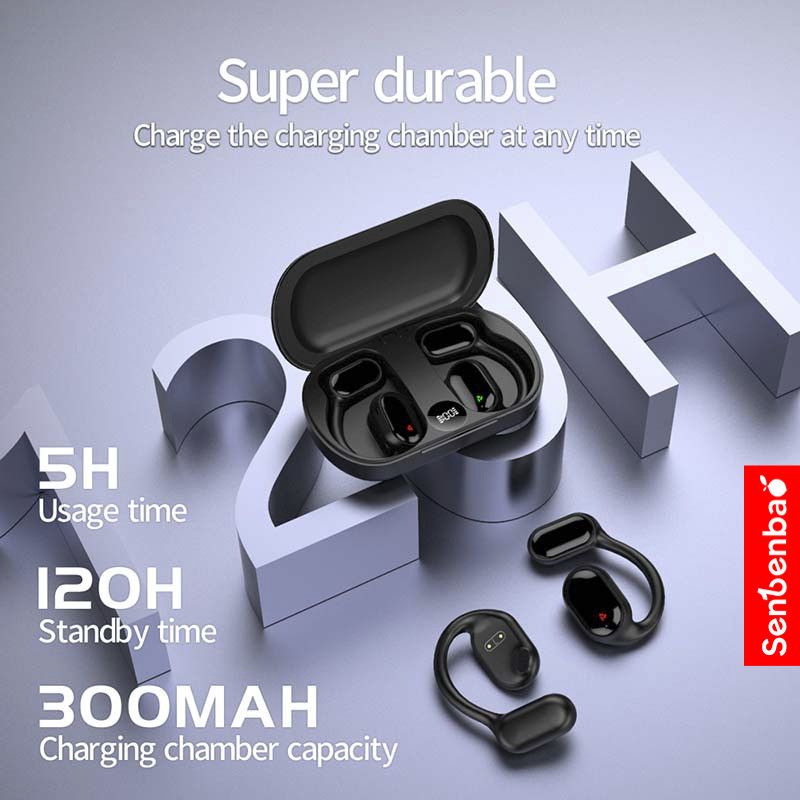 Tai nghe không dây SenBenBao XG33 OWS Bluetooth, âm thanh Hifi, chống nước, có mic