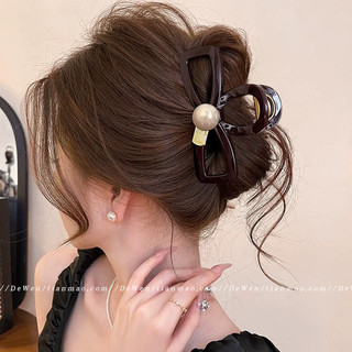 Kẹp Tóc Cua Lớn Móng Vuốt Phong Cách Retro, Phụ Kiện Thời Trang