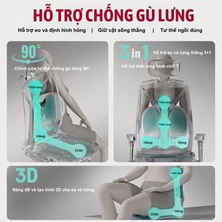 Ghế công thái học Myd.23 chỉnh dáng, giảm đau lưng, phù hợp cho mọi lứa tuổi