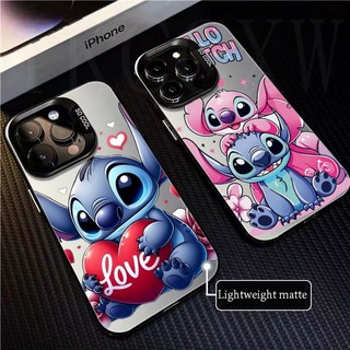 Phim Hoạt Hình Disney Dễ Thương Stitch Dành Cho Tecno CAMON 30S 30 POP9 Spark GO1 30C 10Pro 8c 9 6Go 10 10C 20 20C Matte Lens Bảo Vệ Mạ Vỏ Điện Thoại
