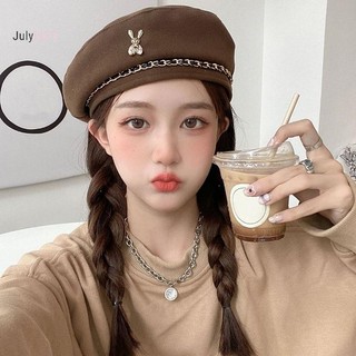 Julyhot Nữ Thu Đông Len Belle Hình Bát Giác Mũ Họa Sĩ, Mũ Nồi Thời Trang, 1 CÁI Massivedeals