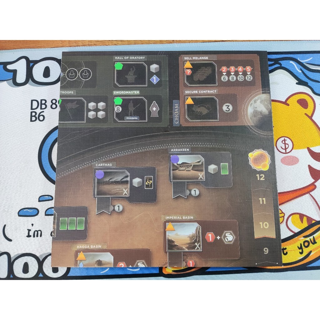 Boardgame Dune: Imperium + Rise of IX + Immortality bản Trung Engsub Siêu phẩm Boardgame Tigar