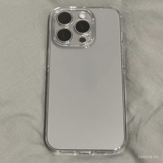 Ốp điện thoại QYJS unisex bảo vệ toàn diện tương thích với iPhone 11 12 PRO 14 15 16 PLUS X XS XR XSMAX 7 8 Plus 13 14 15 16 ProMax, ốp mềm chống sốc, trong suốt đơn giản VP6U