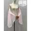 PCF * Bridal Sheer Bishop Tay áo cho cô dâu Tay áo giả vải tuyn Vỏ trang trí