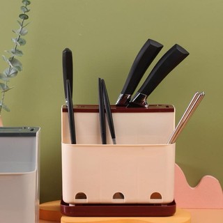 Hộp Đựng Dao Kéo Đũa Thìa Nhà Bếp,ống Đũa Gài Dao Gọn Gàng Tiện Lợi