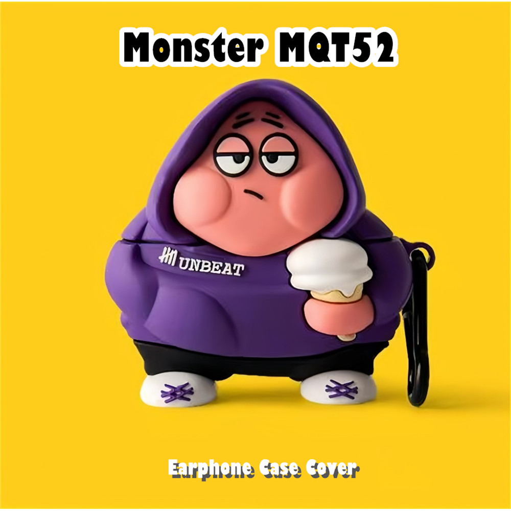 [Ngôi sao tương lai] Dành cho vỏ Monster MQT52 Vỏ silicon mềm Phim hoạt hình Vỏ tai nghe thú vị