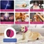 FUHUIOT Dog Calming Earmuff, Bảo vệ thính giác Giảm tiếng ồn Vỏ tai chó, Có thể điều chỉnh cách âm Chống nước chống ồn Tai nghe cho chó Thunder