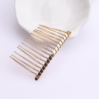 Kẹp tóc răng lược sắt chất lượng cao, phụ kiện handmade DIY, 1 cái
